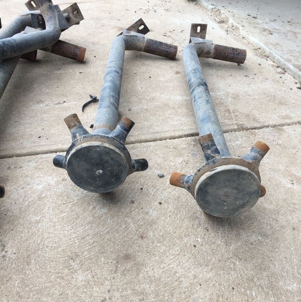 Horwood Bagshaw airseeder heads and uprights
