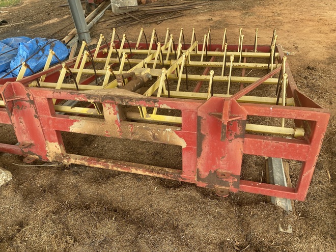 Case 5130 fwa /forklift with Jaden Bale Grab