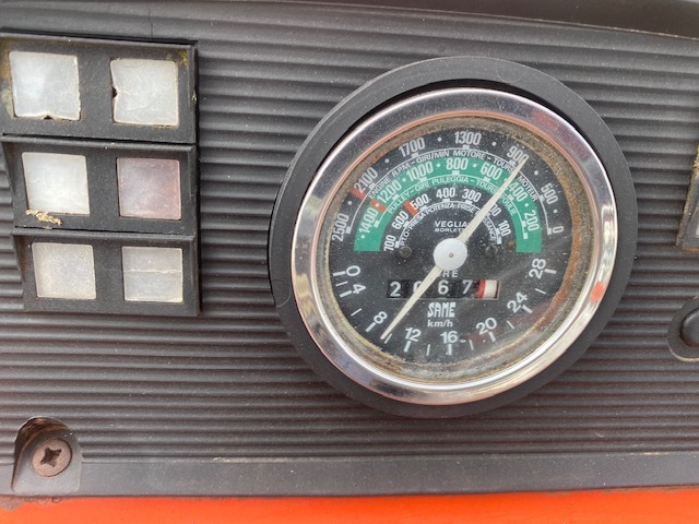 Same Falcon 50Hp 4x4 Tractor with front blade 