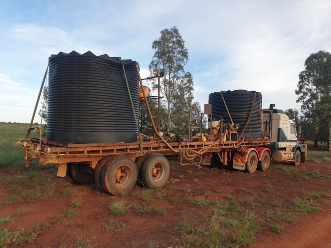 36Ft McGrath Trailer With Tanks