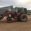 International 786 tractor with loader 