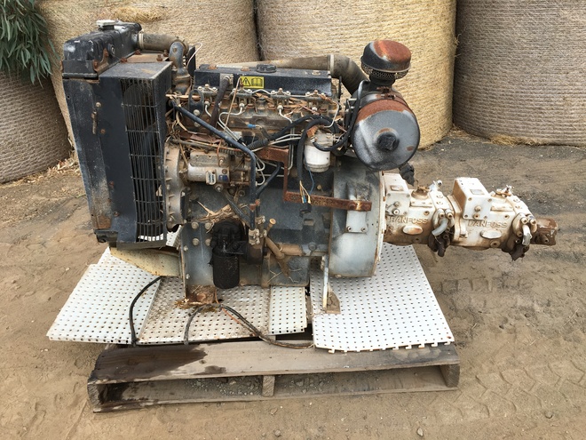 4 Cylinder Diesel Engine