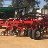 60ft Morris Contour Bar with Simplicity Quad Air Cart with Augers