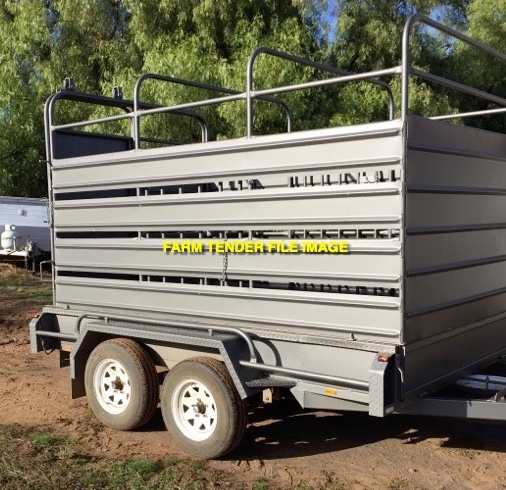 WANTED 10-12ft Livestock Crate Tandem Trailer