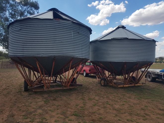 25 Tonne Mobile Feild Bin