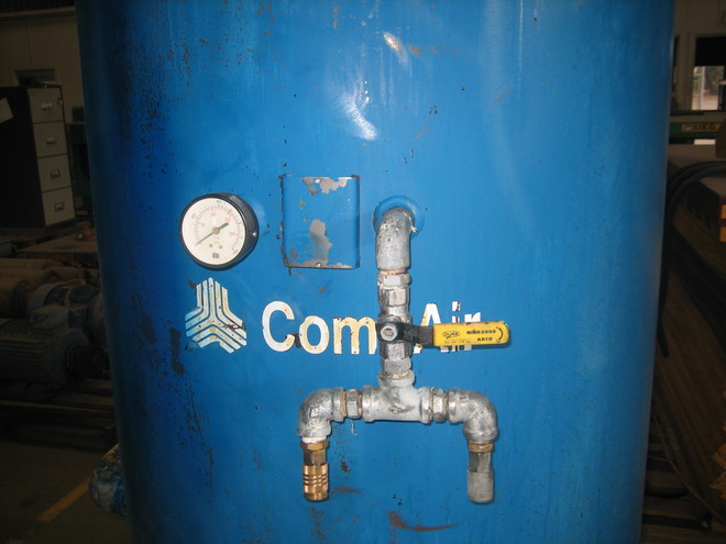 Air Receiver approx 2400mm High x 800mm Diameter