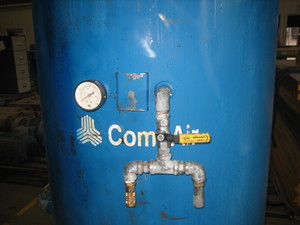 Air Receiver approx 2400mm High x 800mm Diameter