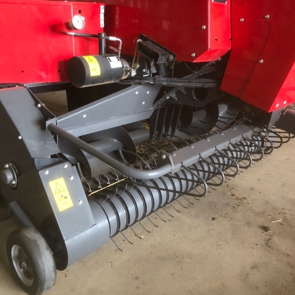 2020 Massey Ferguson 1840 Small Baler & 2020 Rebel Accumulator and 2016 Rebel 15 Bale Grab