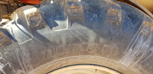 3 x Alliance 710/70r38 tyres load rating 172A8/169B