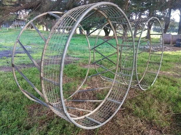 Under Auction - 2 x Hay Rings (#2) - 2% + GST Buyers Premium On All Lots