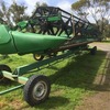 2014 John Deere S660 & 640D Front and Trailer
