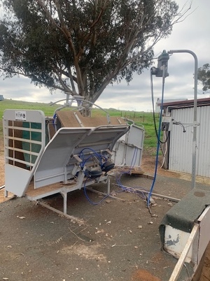 Hecton Sheep Handler on Trailer