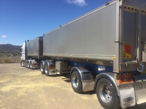2007 BARRY STOODLEY 19m B Double Tipper Trailers for sale