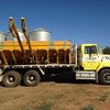 Ford L9000 Tray Truck & Hercules Dog Trailer