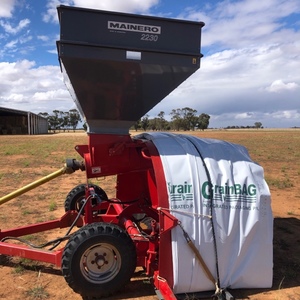 Mainero 2230 Grain bag inloader for sale w bags avail Today!!