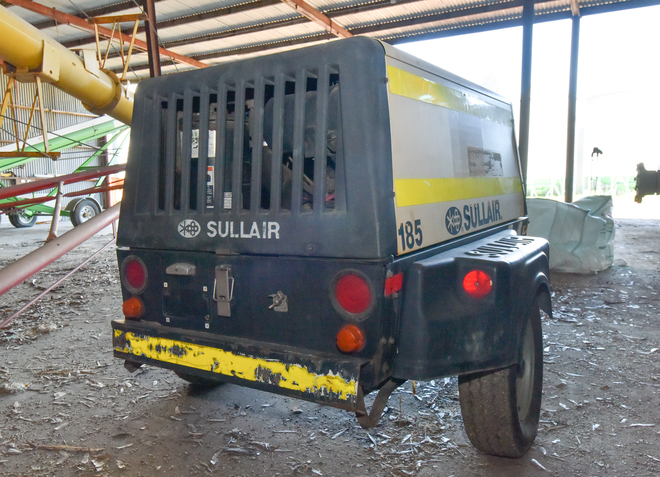 Under Auction - Sullair 185 DPO Air Compressor - To Be Auctioned on 01/10/19 