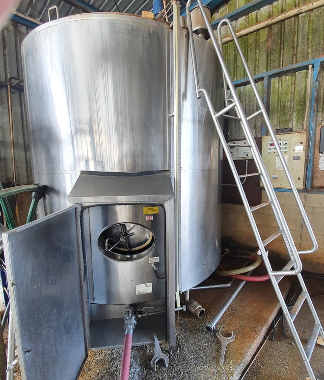 11,000 ltr Milk Vat