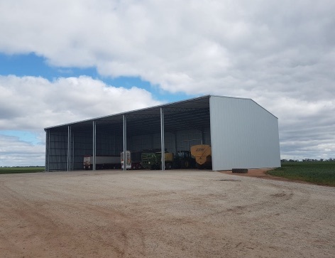 1000 SERIES ENTEGRA HAY SHEDS - (1000 8x4x3 bales) ENQUIRE AT THE PAC