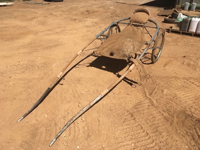 Under Auction - Under Auction (A132) - Harness Sulky Blue - 2% + GST Buyers Premium On All Lots 