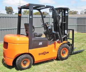 New Everun Australia 2500kg Capacity Diesel Forklift