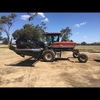 2005 9352i MacDon Windrower with 972 Draper Front