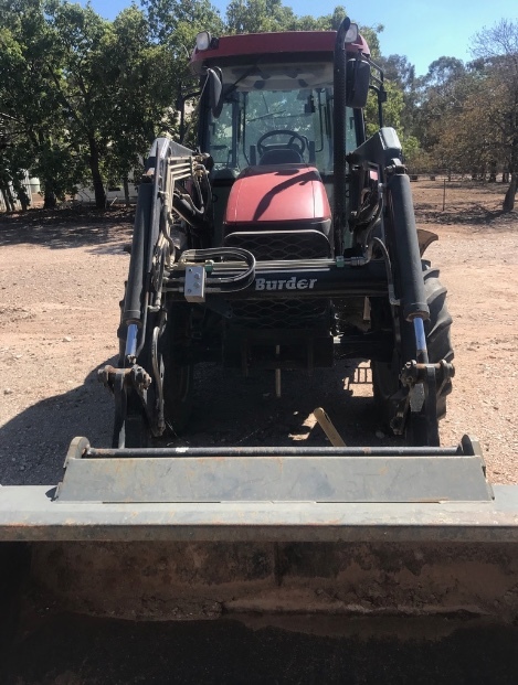 Case JX 80 Tractor with FEL