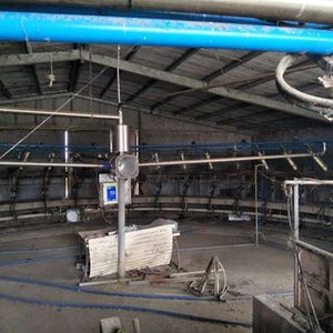 Inside Rotary Dairy