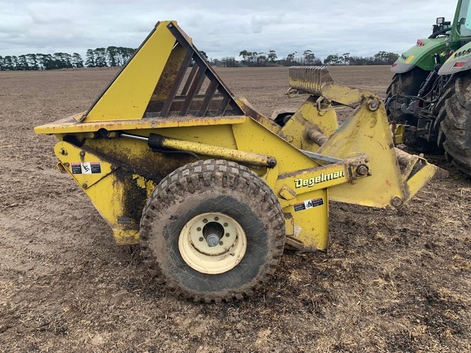 Degelman RP6000 Signature Rock Picker.