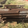 Under Auction - (A132) - Railway Iron Strainer Posts 