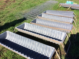 6 Pellet Troughs