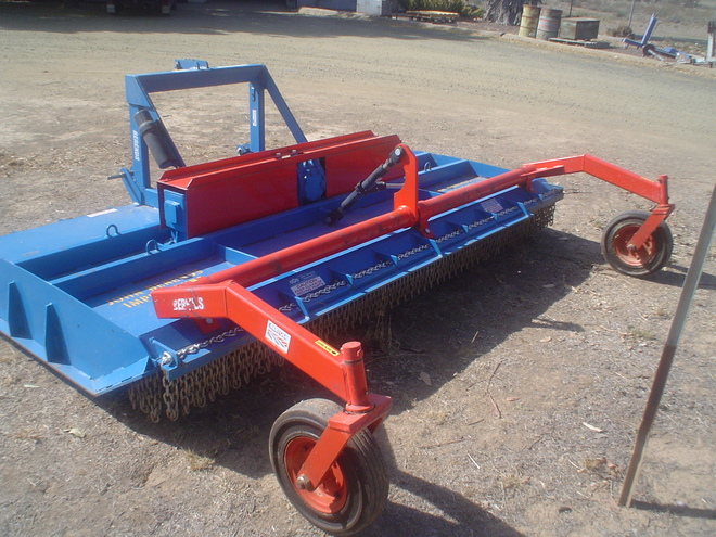 John Berends slasher/topper 10 ft  3pl semi trailing