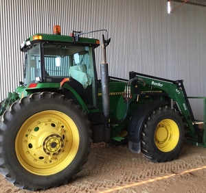 John Deere 8300 Tractor w FEL FWA For Sale - 8.1Ltr Engine