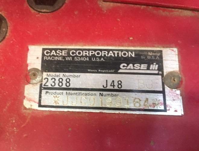 2000 Case IH 2388 Header with 1010 Front & Pea Plucker Front ##PRICED REDUCED##