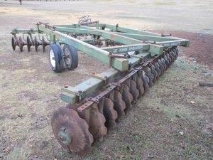 John Shearer 40 Plate Offest Disc Cultivator 