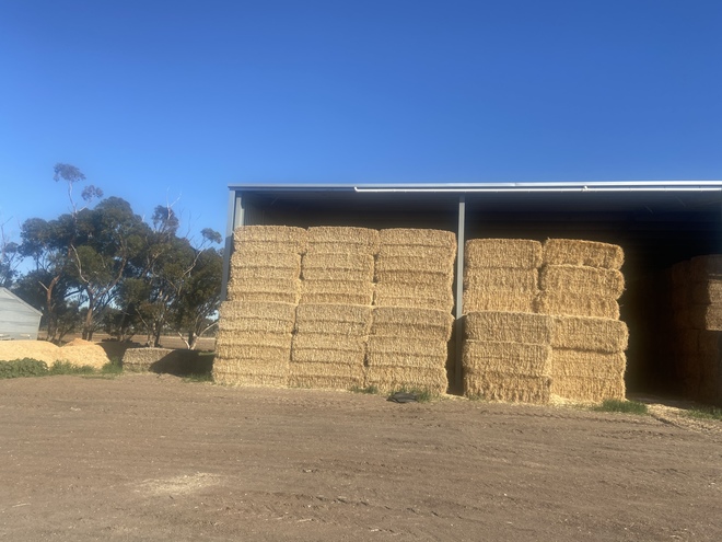 8x4x3 Bales of Barley Straw 550Kg's