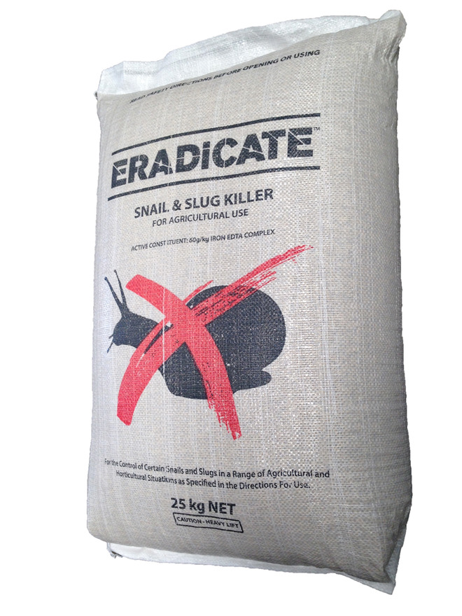 ERADICATE - Snail & Slug Killer (25kg Bag)
