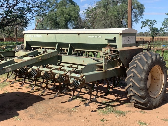 John Shearer 27 run culti drill combine