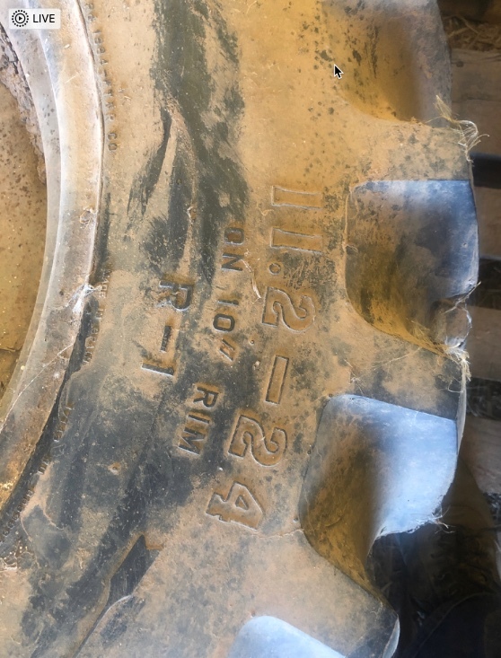 Centre Pivot Tyres and Rims  11.2- 24