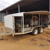 Tool Trailer Enclosed with Fuel Tank