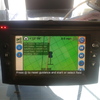 Trimble rtk ezguide 500 Screen and Radio