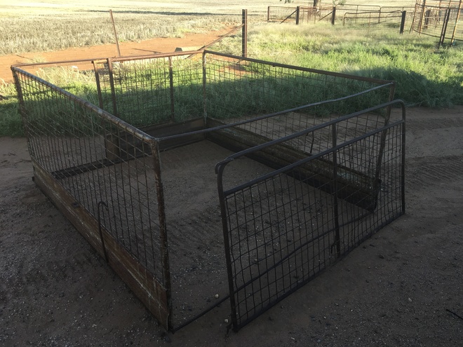 Under Auction - (A132) - Sheep crate for Ute 