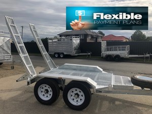 NEW 3500KG BOBCAT EXCAVATOR TRAILER - Hot Dipped Gal - Finance available 