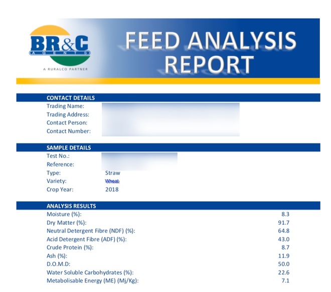 Wheaten & Barley Straw 460-470kg 8x4x3 Bales