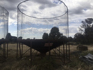 Box Mesh Silos x 2