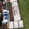 Under Auction (A129) - Locker, Gate, Sink and Stainless Steel Trays