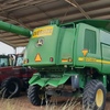 2003 John Deere 9650 STS Header with 36ft Front & trailer