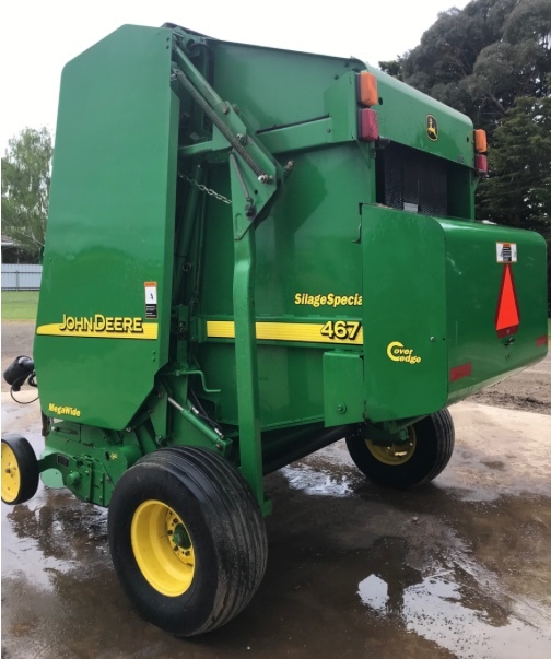John Deere 467 Mega Wide - Silage Special Hay Baler For Sale 