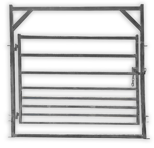 Under Auction - 3 x New Combination Gates in Frame Square Rail - 2% + GST Buyers Premium On All Lots