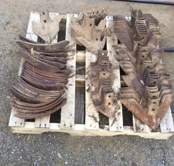 Pallet of Assorted Chisel points for sale