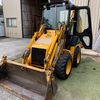 2007, JCB 1CX Skidsteer Backhoe Loader, with 4in1 Front Quickhitch Bucket